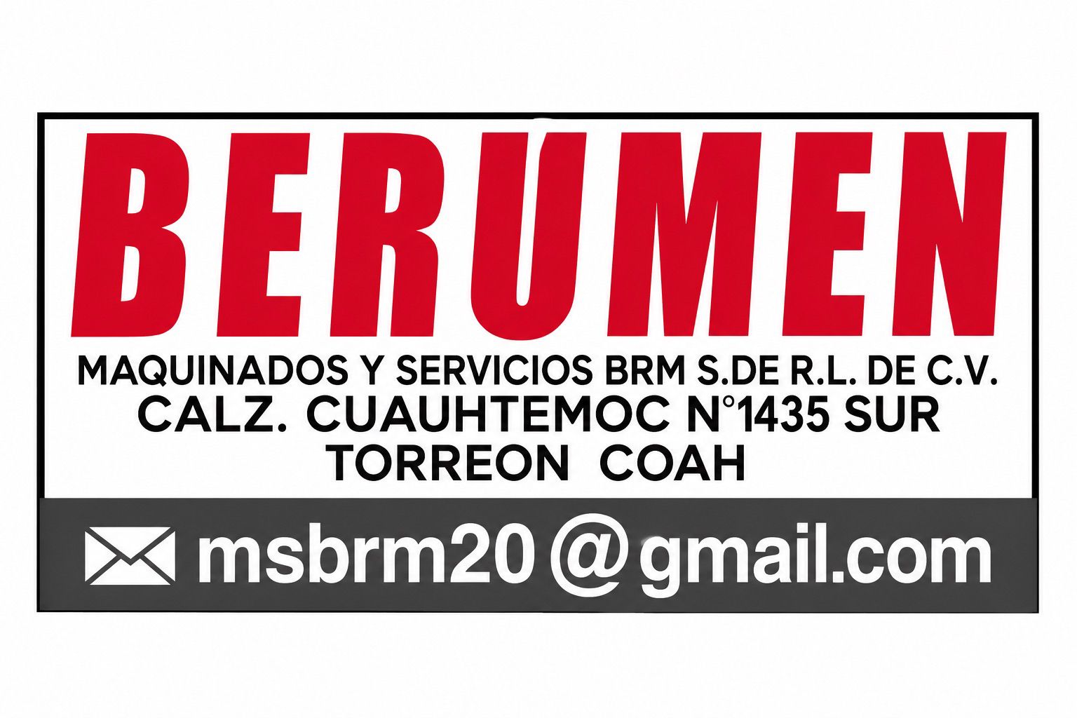 Logo de Maquinados y Servicios BRM